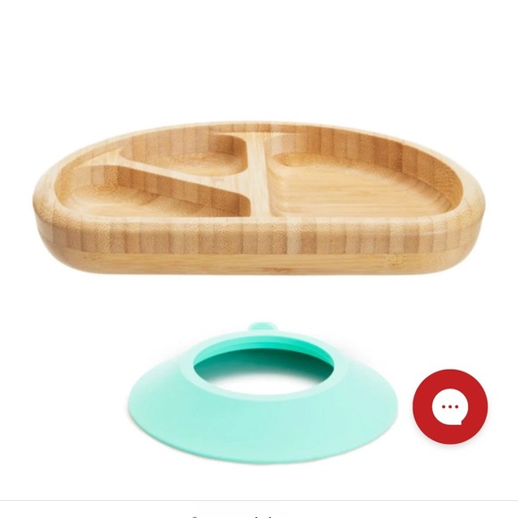 Munchkin Bamboo Divided Suction Plate - Picture 8 of 10